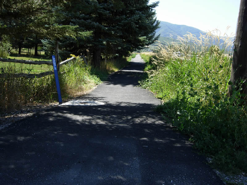 Ogden Valley pathways.
